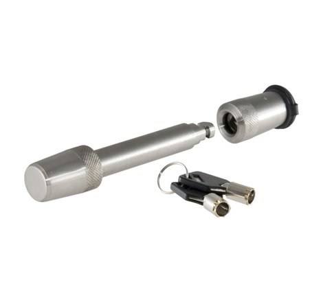 Curt 5/8in Hitch Lock (2in Receiver Barbell Stainless)