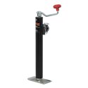 Curt Pipe-Mount Swivel Jack w/Top Handle (2000lbs 15in Travel Packaged)