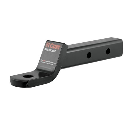 Curt Dual-Length Ball Mount (2in Shank 7500lbs 2in Drop 7-1/2in or 10-1/2in Long)