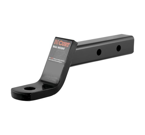 Curt Dual-Length Ball Mount (2in Shank 7500lbs 4in Drop 8-1/8in or 11-1/8in Long)