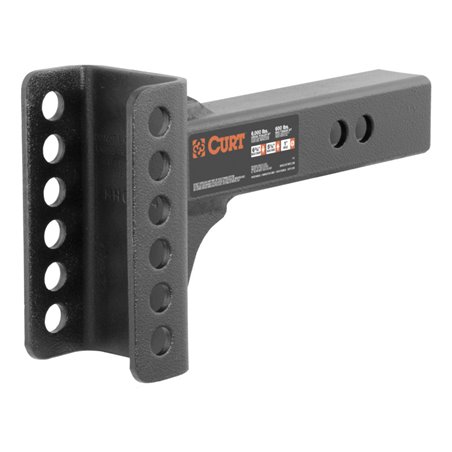 Curt Replacement 2in Adjustable Channel Mount Shank (6000lbs)