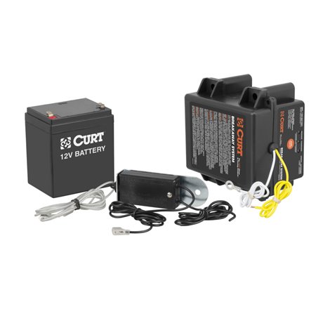 Curt Push-to-Test Breakaway Kit w/Side-Load Battery