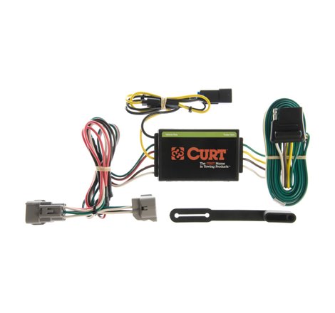 Curt 95-98 Jeep Grand Cherokee Custom Wiring Harness (4-Way Flat Output)