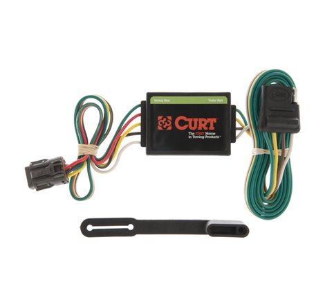 Curt 94-97 Isuzu Rodeo Custom Wiring Connector (4-Way Flat Output)