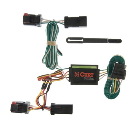 Curt 96-00 Plymouth Grand Voyager Custom Wiring Harness (4-Way Flat Output)