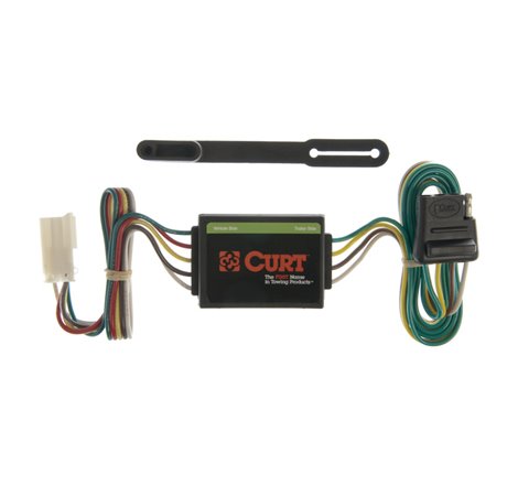 Curt 96-99 Isuzu Trooper Custom Wiring Connector (4-Way Flat Output)