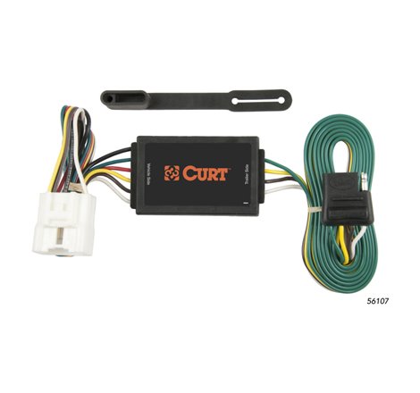 Curt 04-07 Toyota Highlander Custom Wiring Connector (4-Way Flat Output)