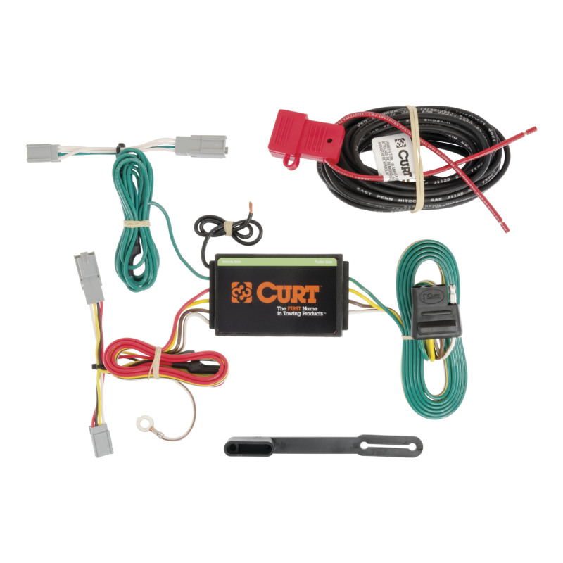 Curt 13-16 Chevrolet Malibu Custom Wiring Harness (4-Way Flat Output)