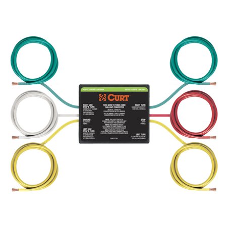 Curt 2-to-3-Wire Taillight Converter