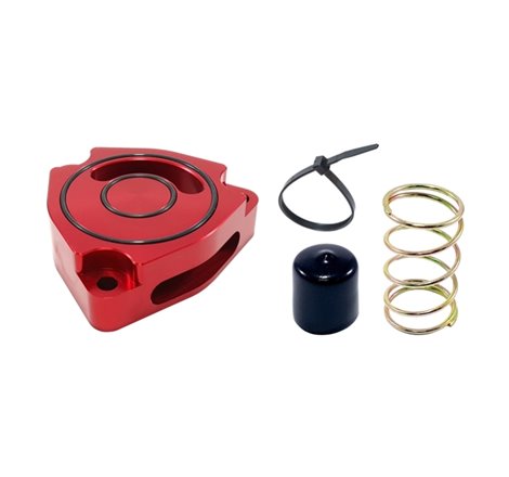 Torque Solution Blow Off BOV Sound Plate (Red) 11+ Hyundai Veloster Turbo