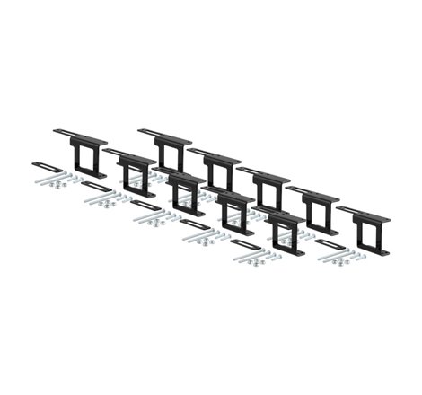 Curt Easy-Mount Brackets for 4 or 5-Way Flat (1-1/4in Receiver 10-Pack)
