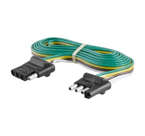 Curt 4-Way Flat Connector Plug & Socket w/72in Wires