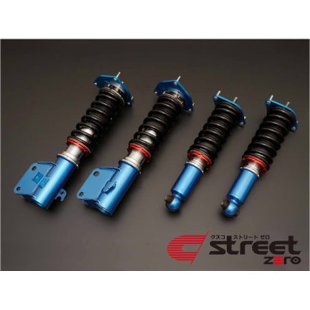 Cusco Coilovers Street Zero Front -Pillow / Rear -Rubber Upper 2015+ WRX STI ONLY