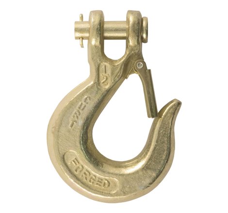 Curt 1/2in Safety Latch Clevis Hook (35000lbs)