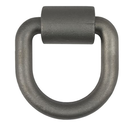 Curt 3inx 3in Weld-On Tie-Down D-Ring (8833lbs Raw Steel)