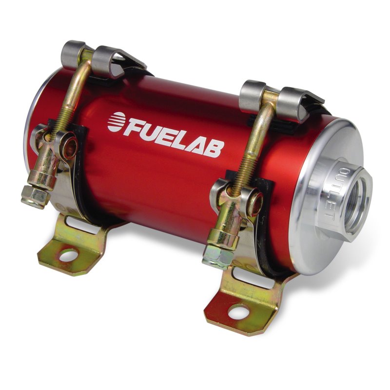 Fuelab Prodigy High Efficiency EFI In-Line Fuel Pump - 1300 HP - Red