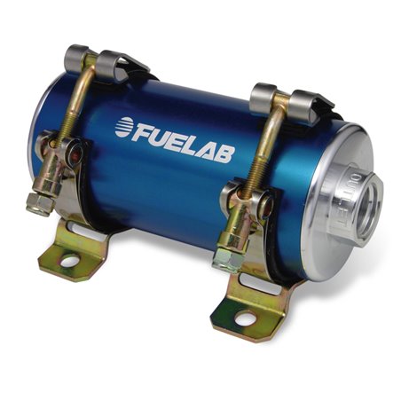 Fuelab Prodigy High Flow Carb In-Line Fuel Pump w/External Bypass - 1800 HP - Blue