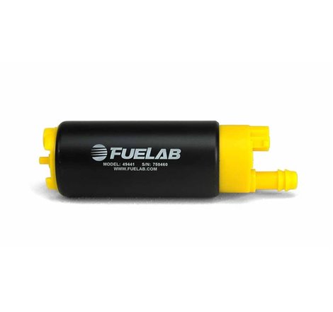 Fuelab 494 High Output In-Tank Electric Fuel Pump - 340 LPH In Offset From Out