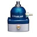Fuelab 515 TBI Adjustable FPR 10-25 PSI (2) -6AN In (1) -6AN Return - Blue