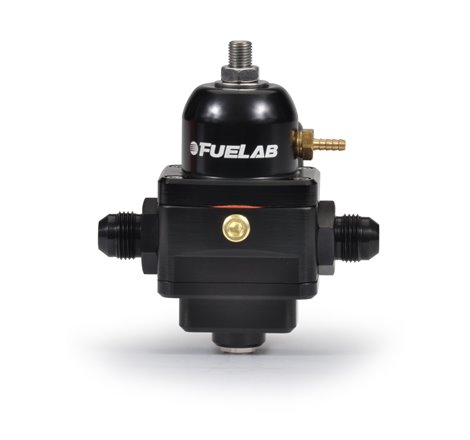 Fuelab 529 Electronic EFI Adjustable FPR (1) -6AN In (1) -6AN Return - Black