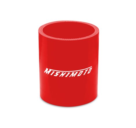 Mishimoto 2.25 Inch Red Straight Coupler