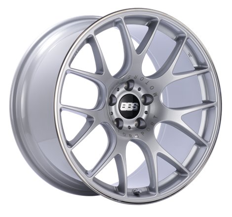 BBS CH-R 20x10.5 5x112 ET25 Brilliant Silver Polished Rim Protector Wheel -82mm PFS/Clip Required