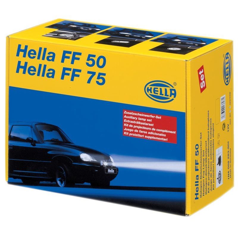 Hella FF50 Series H7 12V/55W Halogen Fog Lamp Kit