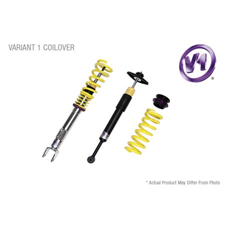 KW Coilover Kit V1 Audi A3 Quattro (8P) all engines w/ electronic dampening control