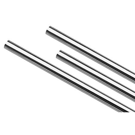 Borla 2.5in Stainless Steel Straight Tubing - 5ft