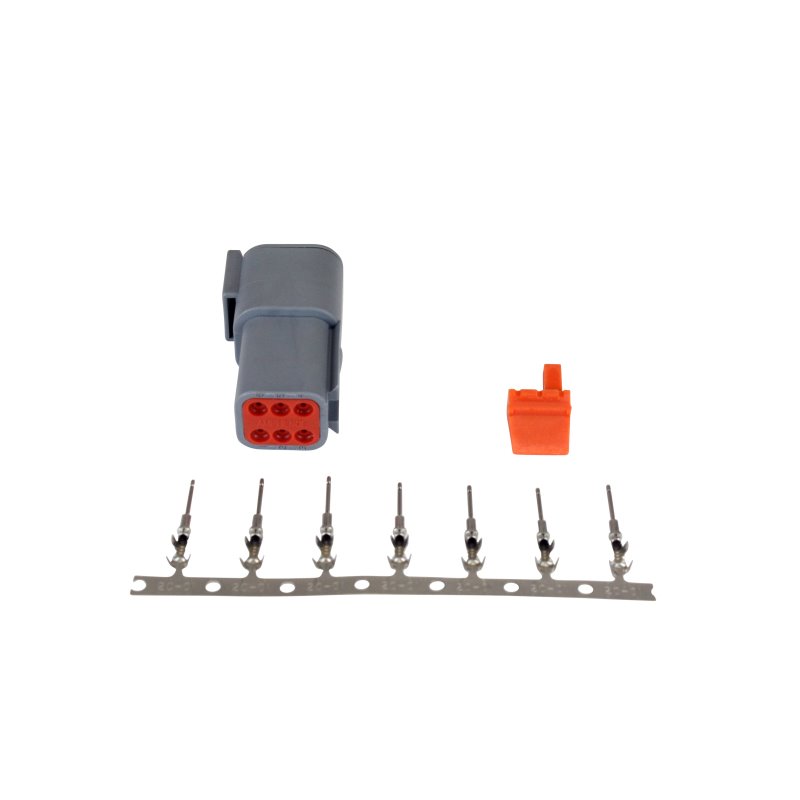 AEM DTM-Style 6 Way Plug Connector w/ Pins