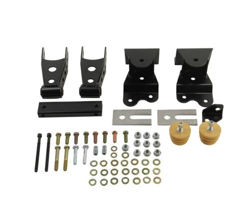 Belltech SHACKLE AND HANGER KIT 88-98 GM C-1500/2500 EXT CAB