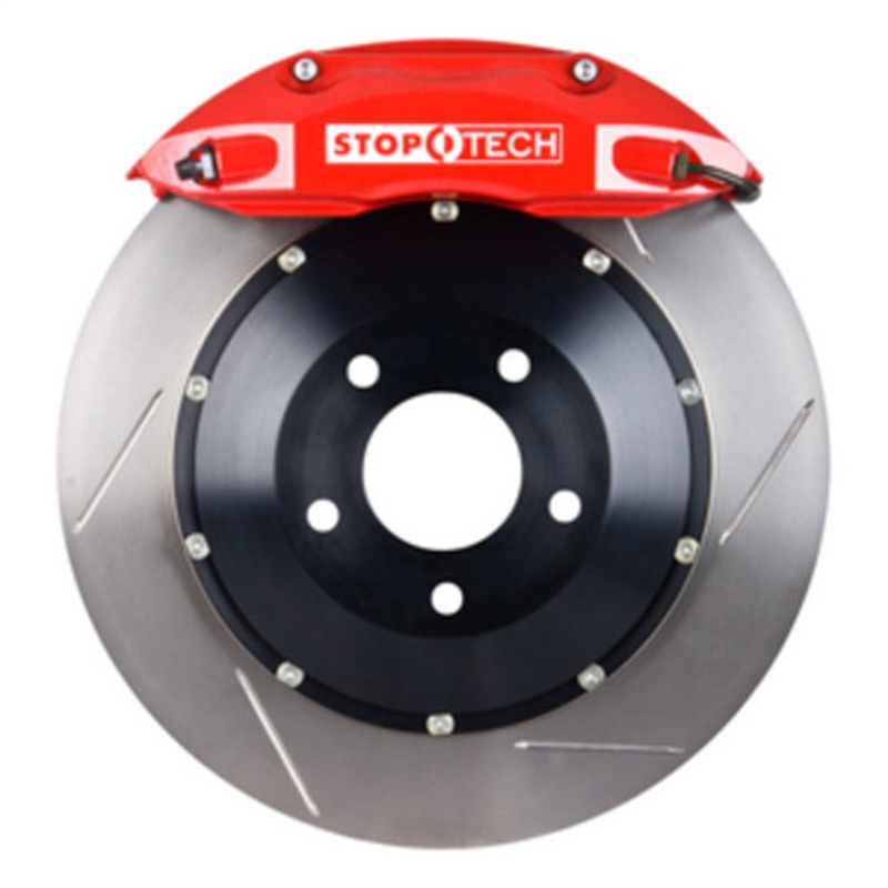 StopTech BBK 01-06 Audi All Road / 02-05 A4 / 00-04 A6 Front ST-40 Caliper355x32 Red Slotted Rotors