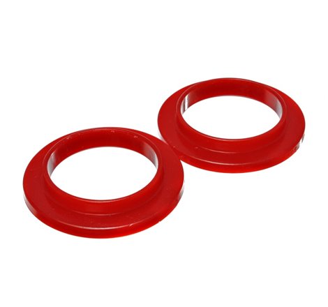 Energy Suspension Universal 3 3/4in ID 5 7/16in OD 7/8in H Red Coil Spring Isolators (2 per set)