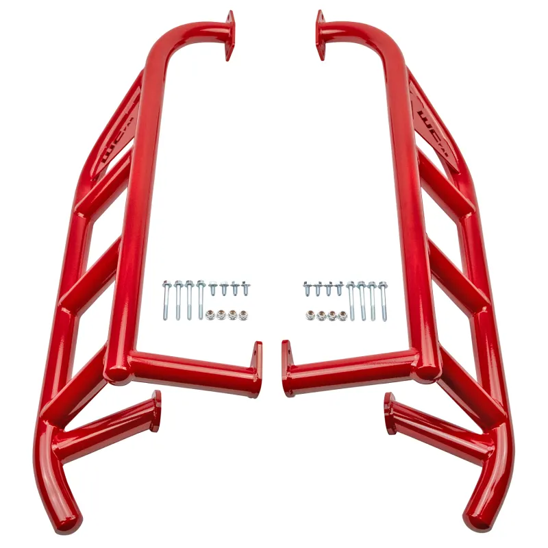 Wehrli 2019+ Honda Talon 1000X/R (2 Seat) Rock Sliders - Talon Red Wehrli 2019+ Honda Talon 1000X/R (2 Seat) Rock Sliders - Talon Red