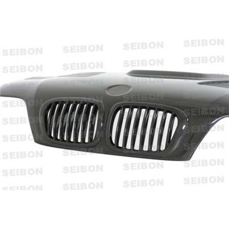 Seibon 01-05 BMW E46 M3 GTR Style Carbon Fiber Hood