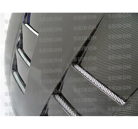 Seibon 93-98 Toyota Supra (JZA80L) TS Style Carbon Fiber Hood