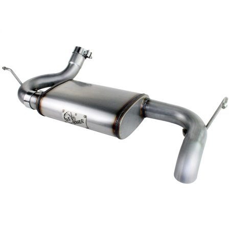 aFe MACHForce XP 07-17 Jeep Wrangler V6-3.6/3.8L 409 SS 2.5in Axle-Back Exhaust