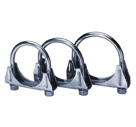 Borla Universal 2-1/2in Stainless Saddle Clamps