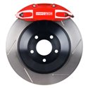 StopTech 06-09 Honda Civic Si Front BBK w/ Red ST-41 Caliper 300x28 Slotted Rotors