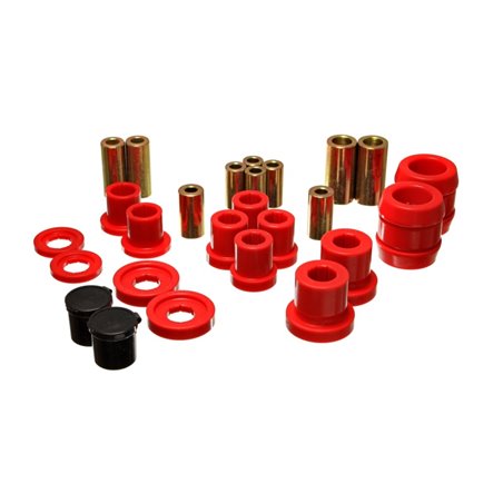 Energy Suspension 00-09 Honda S2000 Red Front End Control Arm Bushing Set