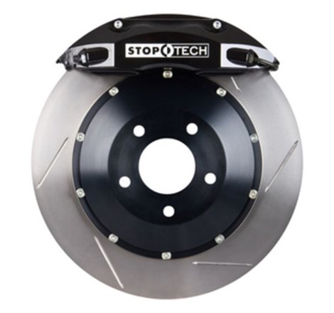 StopTech BBK 96-02 BMW Z3/03-09 Z4 Front Black ST-40 Calipers Slotted 332x32mm Rotors/Pads/SS Lines