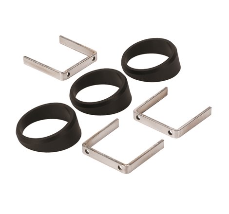 Autometer or Autogage 2-1/16in Black Angle Rings -- 3 Pack