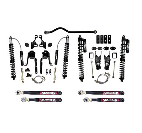 Skyjacker 07-17 Jeep Wrangler (JK) 5-6in Short Arm LeDuc Series Coil-Over Kit (Pitman Arm Required) 