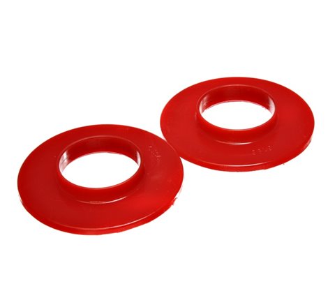 Energy Suspension Universal 2 3/16in ID 4 9/16in OD 5/8in H Red Coil Spring Isolators (2 per set)