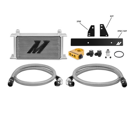 Mishimoto 09-12 Nissan 370Z / 08-12 Infiniti G37 (Coupe Only) Thermostatic Oil Cooler Kit