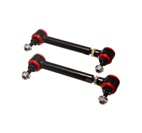Energy Suspension Universal Red 6-3/4in-7-3/4in inAin Range Pivot Style End Link Set