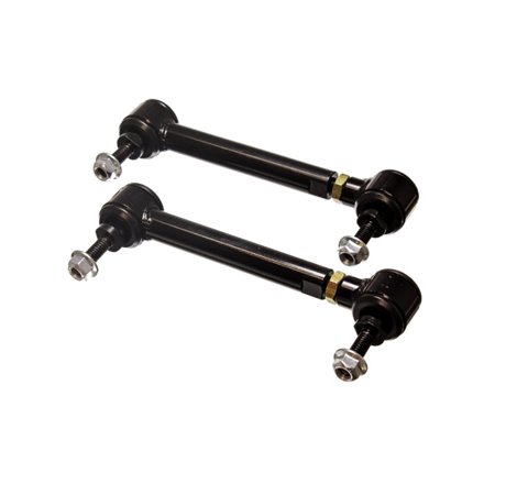 Energy Suspension Universal Black 6-3/4in-7-3/4in inAin Range Pivot Style End Link Set