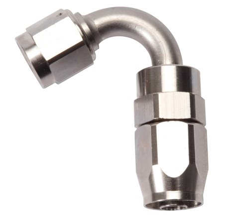 Russell Performance -6 AN Endura 120 Degree Full Flow Swivel Hose End (With 9/16in Radius)
