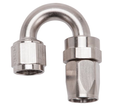 Russell Performance -6 AN Endura 180 Degree Full Flow Swivel Hose End (With 9/16in Radius)