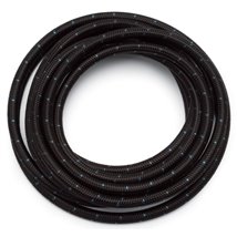 Russell Performance -6 AN ProClassic Black Hose (Pre-Packaged 6 Foot Roll)